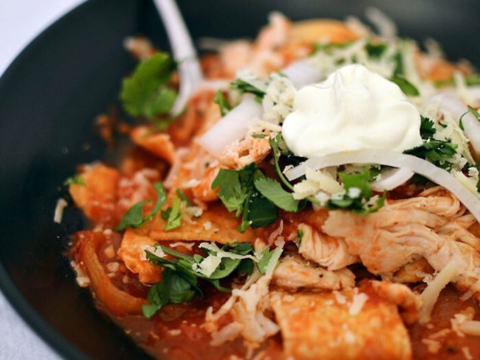 Chilaquiles al Chipotle